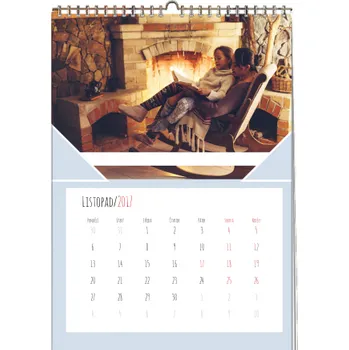 Fotokalendář Kalendarz 20x30cm papier kredowy 12 stron