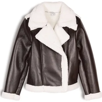 Dívčí bunda GATE Zkrácený kabátek s podšívkou z umělé kožešiny 8Y 824-0551/29