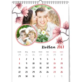 Fotokalendář Kalendarz 20x30cm papier kredowy 12 stron