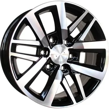 Alu kolo Alu kola Racing Line B1155, 18x7.5 6x139.7 ET30, černá + leštění (zátěžová)
