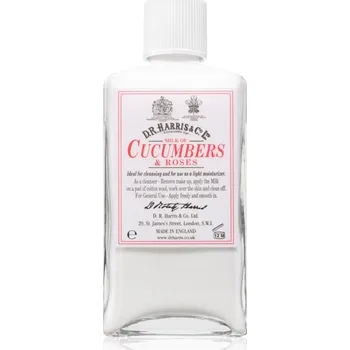 D.R. Harris Milk of Cucumber and Roses hydratační čisticí mléko 100 ml