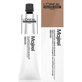 Barva na vlasy L'Oréal Professionnel Majirel permanentní barva na vlasy 4.8 60ml