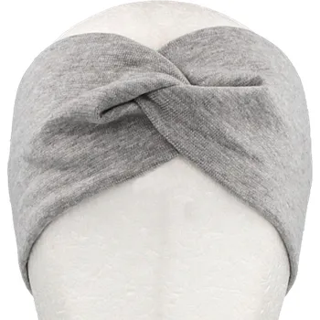 Kojenecká čepice RDX Bavlněná čelenka Šedá Vel. 3