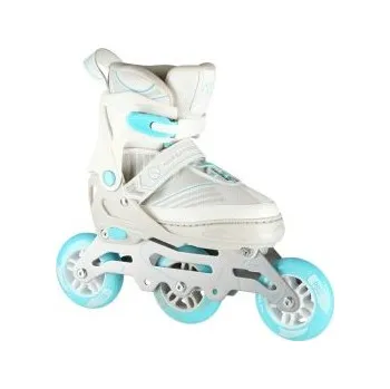 Kolečkové brusle NILS Extreme NA11201 bílé EU 39-42 brusle + DÁREK DLE VÝBĚRU!