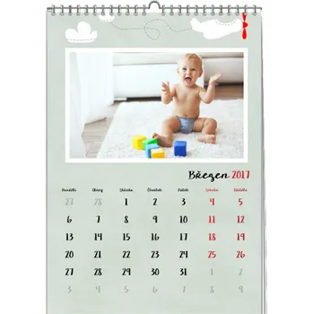 Fotokalendář Kalendarz 20x30cm papier kredowy 12 stron