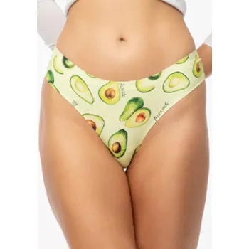 Dámské oblečení Dámské brazilky Julimex Avocado Simple Brasil Dle obrázku XL