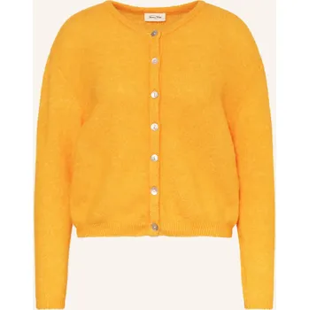 Dámský svetr American Vintage Dámský Pletený Kardigan S Alpakou, tmavě...