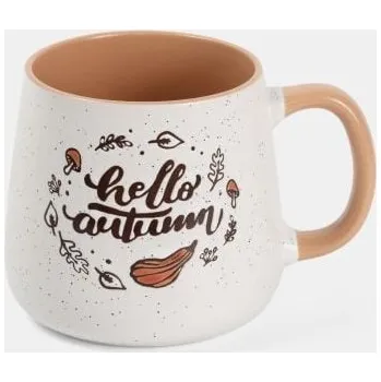 Sinsay - Hrnek s podzimním potiskem - bílá - 185GI-00X - 185GI-00X-ONE