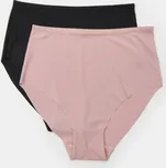 Sinsay - Kalhotky s vysokým pasem 2 balení - růžová - 229FX-39X - 229FX-39X-S