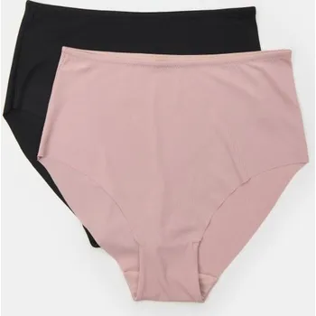 Kalhotky Sinsay - Kalhotky s vysokým pasem 2 balení - růžová - 229FX-39X - 229FX-39X-S