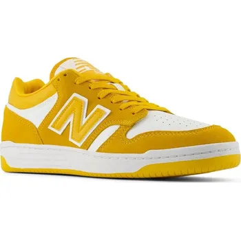 Dámská tenisová obuv Pánská rekreační obuv NEW BALANCE-BB480LWA M yellow/varsity gold Žlutá 43