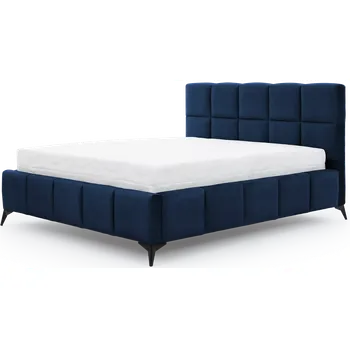 Postel Dvoulůžková postel MIST 180x200 Loco 40 tmavě modrá