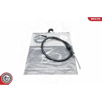 Lanko parkovací brzdy Tažné lanko, parkovací brzda SKV 25SKV754