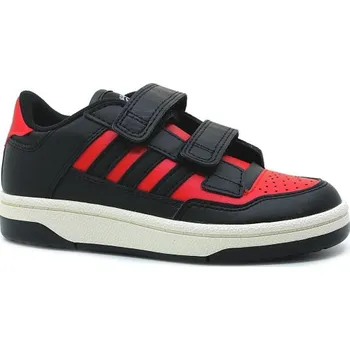 Chlapecká obuv adidas RAPID COURT CF C JR1021 černočervené, dětská obuv vel.31 (adidas RAPID COURT CF C JR1021)