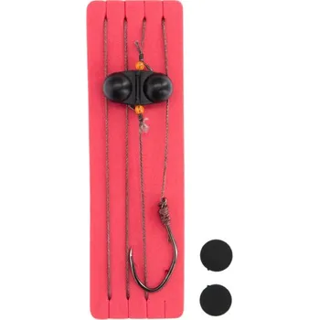 Rybářský háček MIKADO Návazec na sumce INTRO CAT „LIVE BAIT/EEL RIG” 100cm 2/0