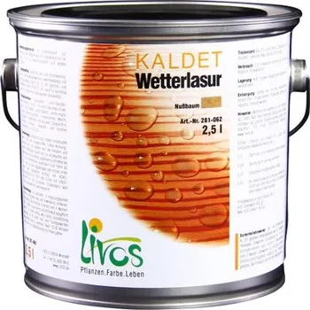Olej na dřevo LIVOS KALDET 281.032 olejová lazura Borovice 2,5 L