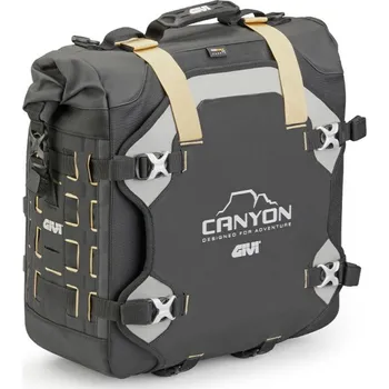 Motodoplněk GRT725 CANYON - boční černá brašna GIVI