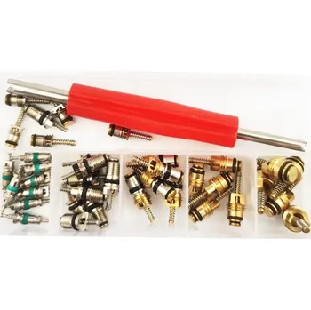 Autoklíč Invento Sada jader ventilů, 40 ks, 6 druhů, klíč na ventily