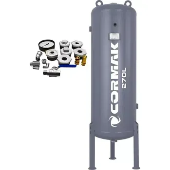 Kompresor Tlaková nádoba na stlačený vzduch ke kompresoru 11 bar 270L + příslušenství