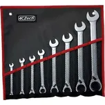 Očkoploché klíče ráčnové 8-24 mm, s přepínáním, vyhnuté, sada 8 ks - 4CZech 4CZ-277R-508