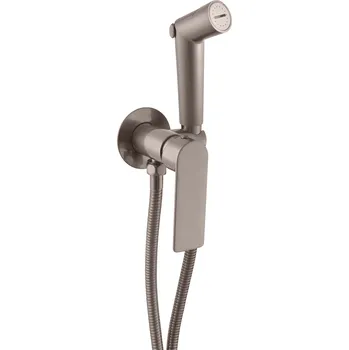 NIL - Bidetová baterie podomítková, Metal grey - kartáčovaná NL143MGK, RAV Slezák