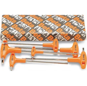 Beta tools Sada 8 zástrčných inbusových klíčů s T-rukojetí