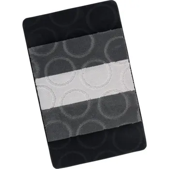 Koupelnová předložka Brotex Koupelnová předložka 60x100cm Kroužky šedé
