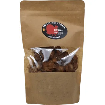 Sušené maso Sušené maso krůtí Spicy Chilli Crispy Meat Chips - extra suché 200g