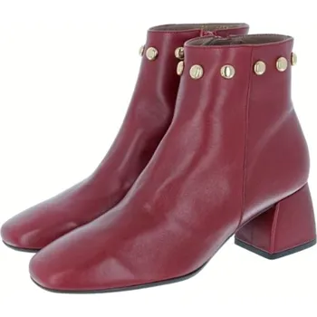 Dámská zimní obuv Dámská kotníková obuv 3322 ruby WONDERS červená Barva: ruby, Velikost: 39