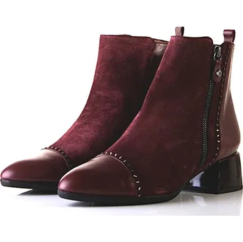 Dámská zimní obuv Dámská kotníková obuv HI87764 merlot Hispanitas vínová Barva: merlot, Velikost: 39,5