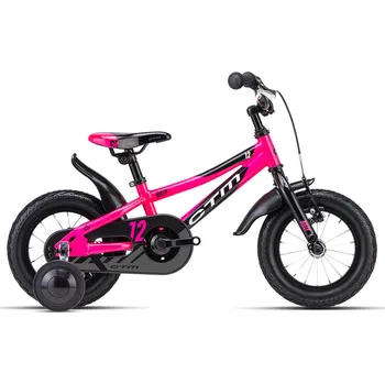 Dětské kolo CTM Billy 12" 6,5´ růžová/černá