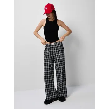 Kostkované kalhoty - XL - House - vícebarevná - 479GR-MLC