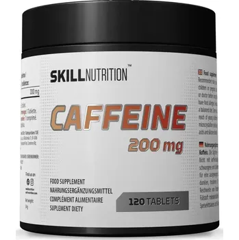Anabolizér Skill Nutrition Caffeine, Kofein, 200 mg, 120 tablet