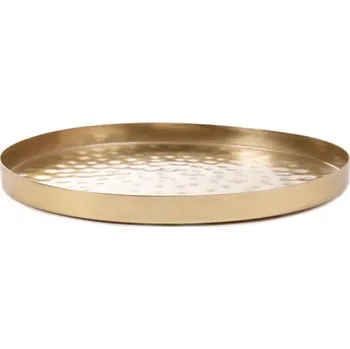 Dekorativní tác DRITTO zlatý 859125