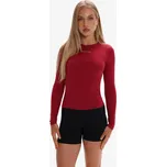 Exalted FlexMotion tričko s dlouhým rukávem - bordo Velikost: XXS