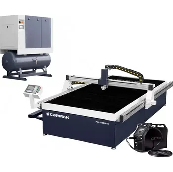 Svářečka Plazmová řezačka PW-1530 WTK + kompresor Luft 700 + zdroj SPARTUS ProCUT 125CNC