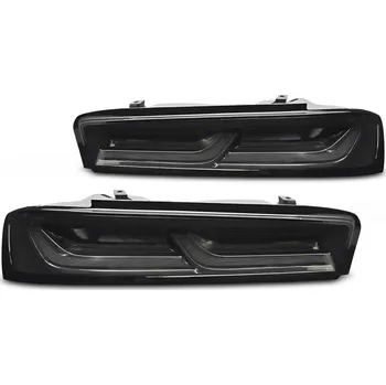 Zadní světlomet TUNING-TEC Zadní světla CHEVROLET CAMARO 16-18 kouřová/černá LED