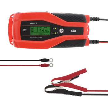 Nabíječka autobaterií s funkcí zdroje napětí 12V, 2-8A, 5-160 Ah - JMP Skan 8.0