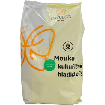 Mouka Kukuřičná mouka hladká bílá ITÁLIE bez lepku Natural Jihlava 500 g