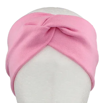 Kojenecké oblečení RDX Bavlněná čelenka Růžová Vel. 2