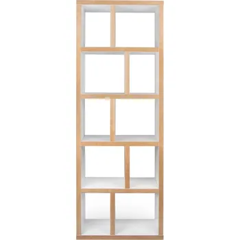 Knihovna Knihovna v bílo-přírodní barvě 70x198 cm Berlin – TemaHome ID_980110