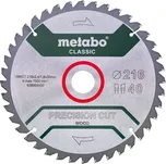 Metabo 628060000 Pilový kotouč na dřevo (216 x 30) (40 zubů)