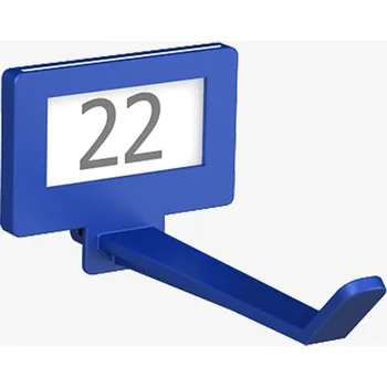 Rybářský háček ISS Plastové háčky 40mm modré (balení 10ks)