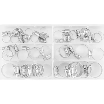 Spony na hadice, 16-32 mm, sada 34 ks - NEO tools 11-981