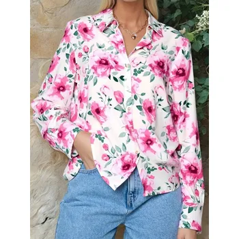 Dámská košile Sinsay - Květinová košile - vícebarevná - 725EX-MLC - 725EX-MLC-S