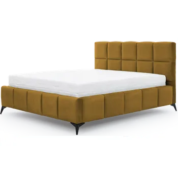 Postel Dvoulůžková postel MIST 180x200 Loco 45 žlutá