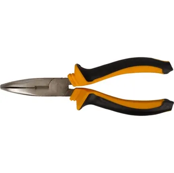 Kleště Zahnuté půlkulaté kleště 160 mm - HT100110