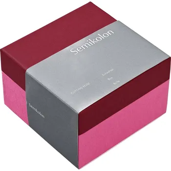 Vánoční dekorace Semikolon, Dárková krabice Cutting Edge L, malinovo-fuchsiová - Formadore