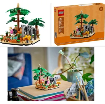 Stavebnice LEGO LEGO 40784 Africká savana – diorama