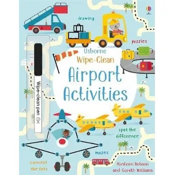 První čtění Wipe-Clean Airport Activities - Robson, Kirsteen